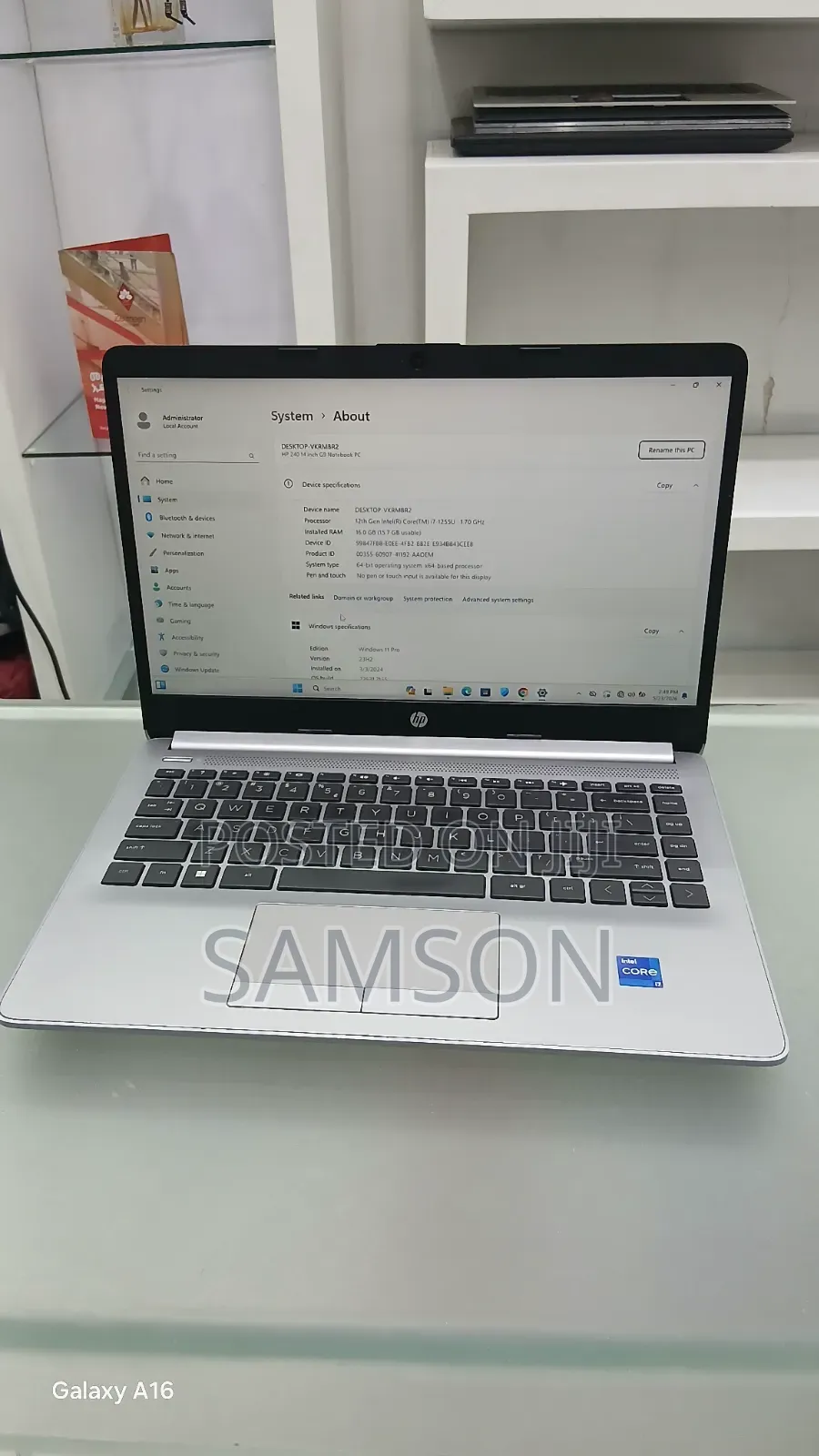 New Laptop HP Stream Notebook 1GB Intel Core i7 SSD 512GB