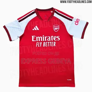 Arsenal New Season 2026/27 Home Kit Arsenal Malya አርሰናል ማልያ