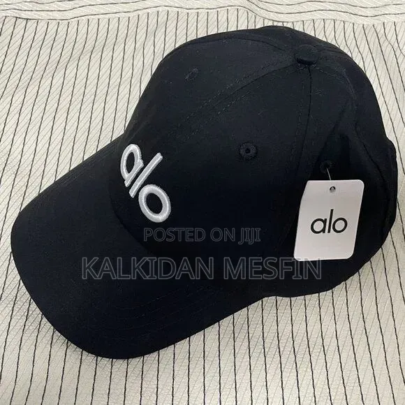 Alo Cap White and Black White