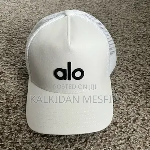Alo Cap White and Black White