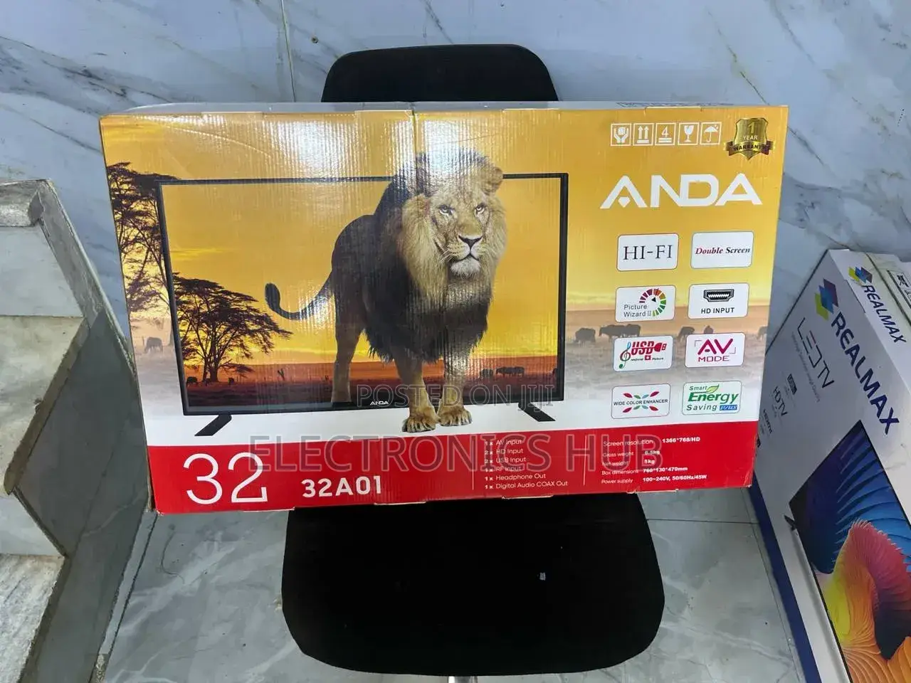 Anda 32 Inch Double Screen Tv