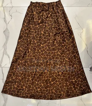 Leopard Satin Dress Black White Spot Dress