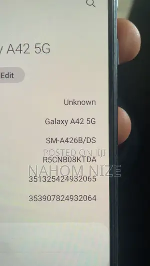 New Samsung Galaxy A42 5G 128 GB Blue