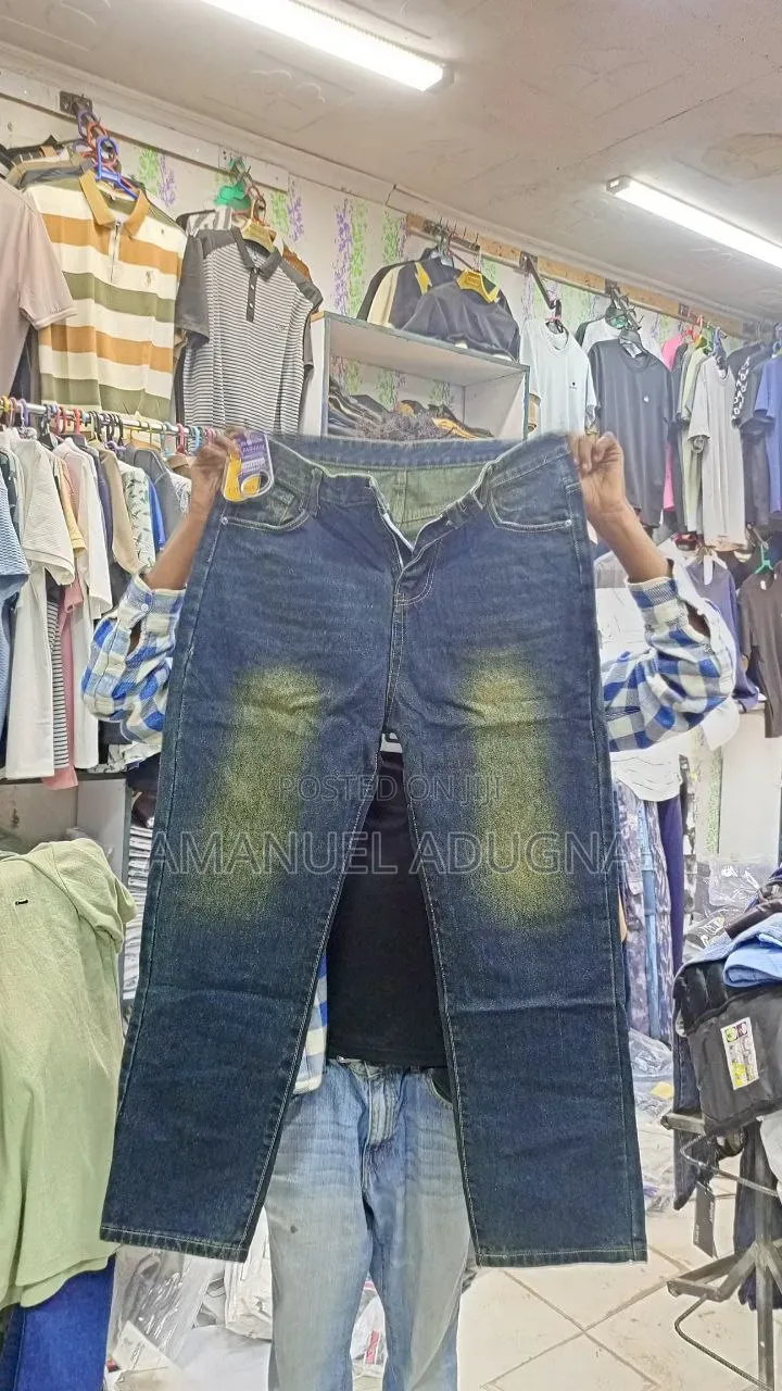 Quality Baggy Stock Jeans Size 31 32 33 34 35 36 Price 3399
