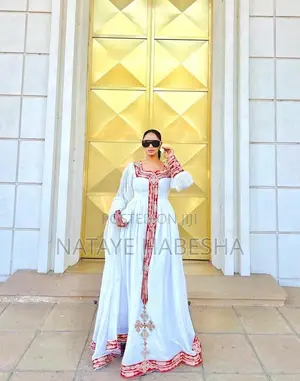 የሀገር ባህል Yehabesha ልብሶች የሐበሻ Libs ቀሚስ Habesha Kemis ሽፎን Chiffon ልብስ