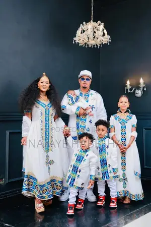 Ethiopian የሀገር ባህል Traditional Chiffon Yehabesha ልብሶች Libs ቀሚስ Kemis