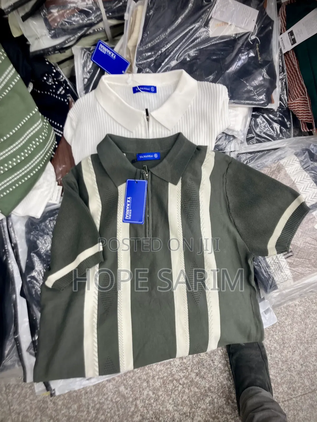 Men's Knitted Short-Sleeve T-Shirt