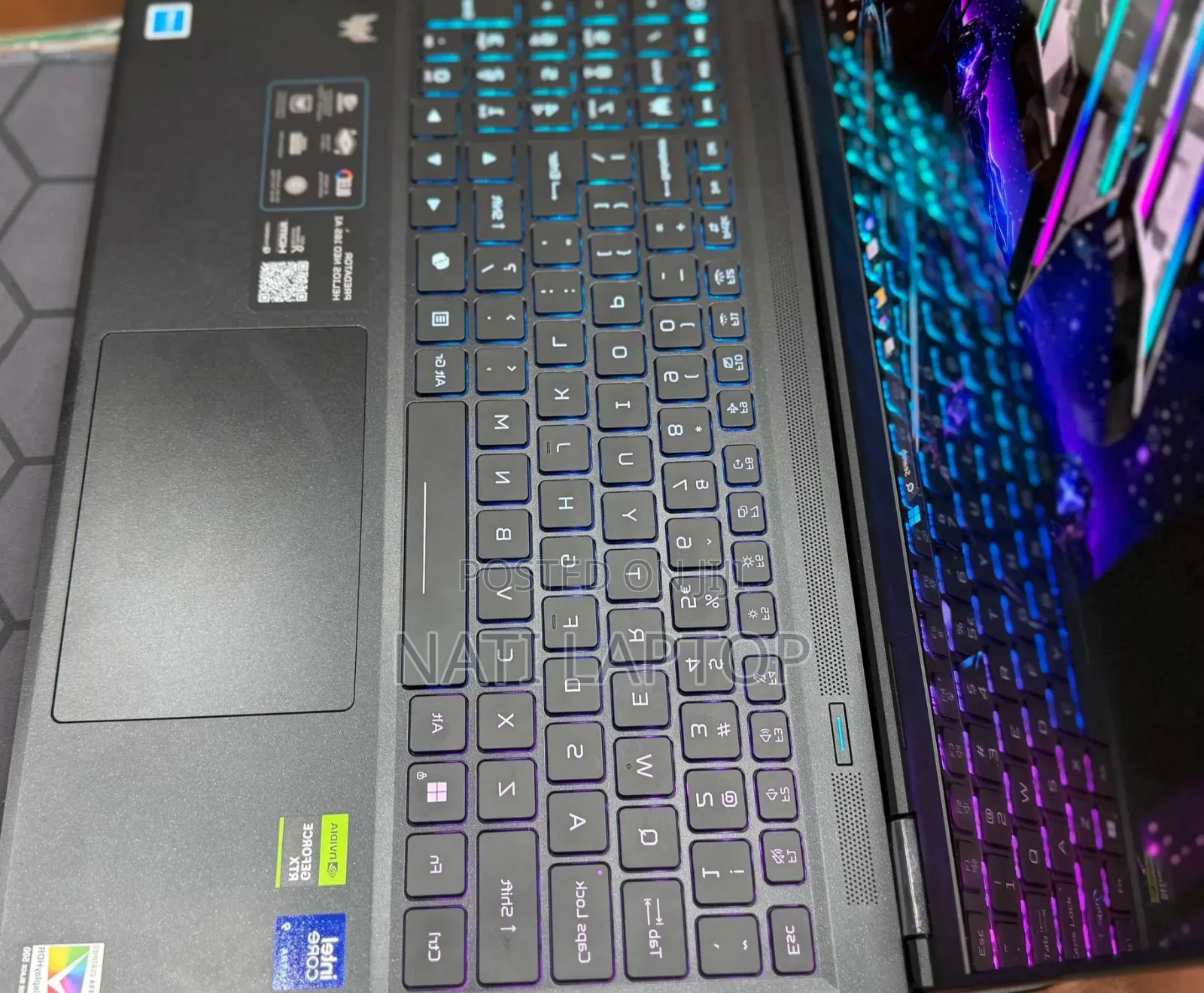 New Laptop Acer Predator Helios Neo 16 32GB Intel Core Ultra 9 SSD 1T