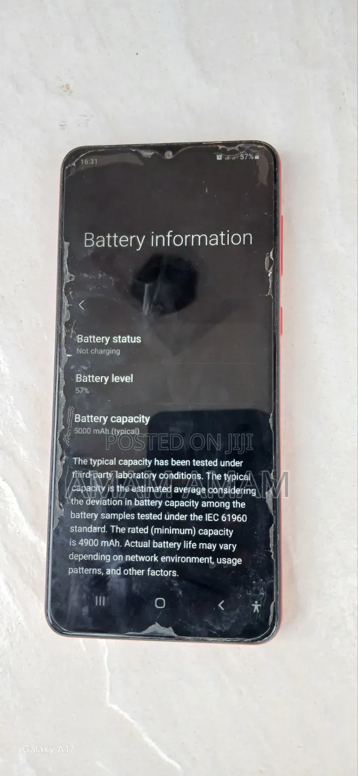 Samsung Galaxy A02 32 GB Red