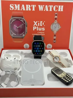 X10 Plus Smart Watch Combo