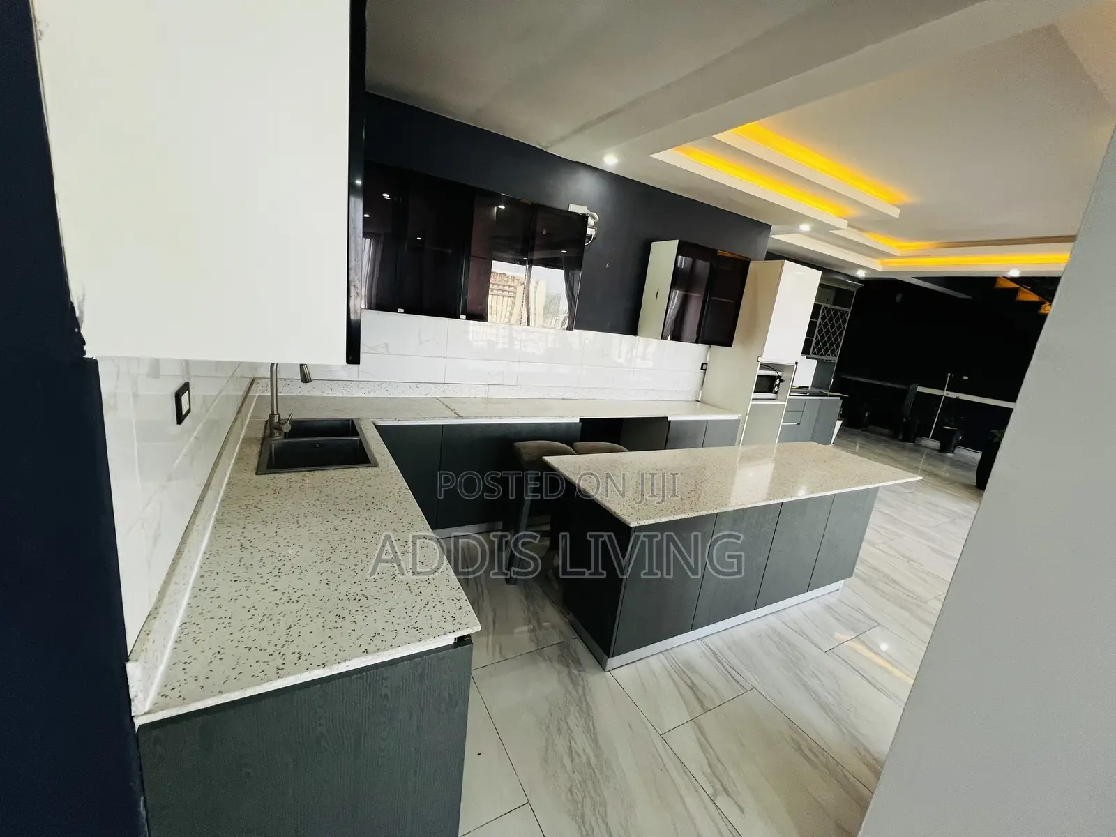 Furnished 3bdrm Apartment in Bole for rent