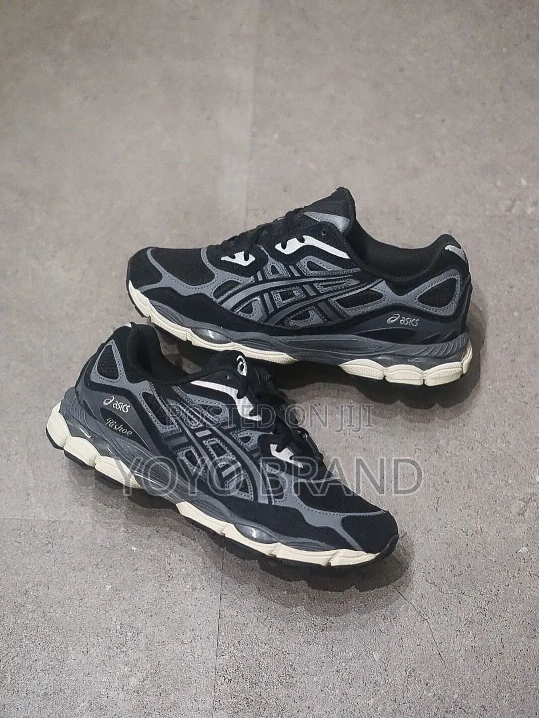 Asics Gel-Nyc Graphite/Gray Black Unisex Fashion Shoes