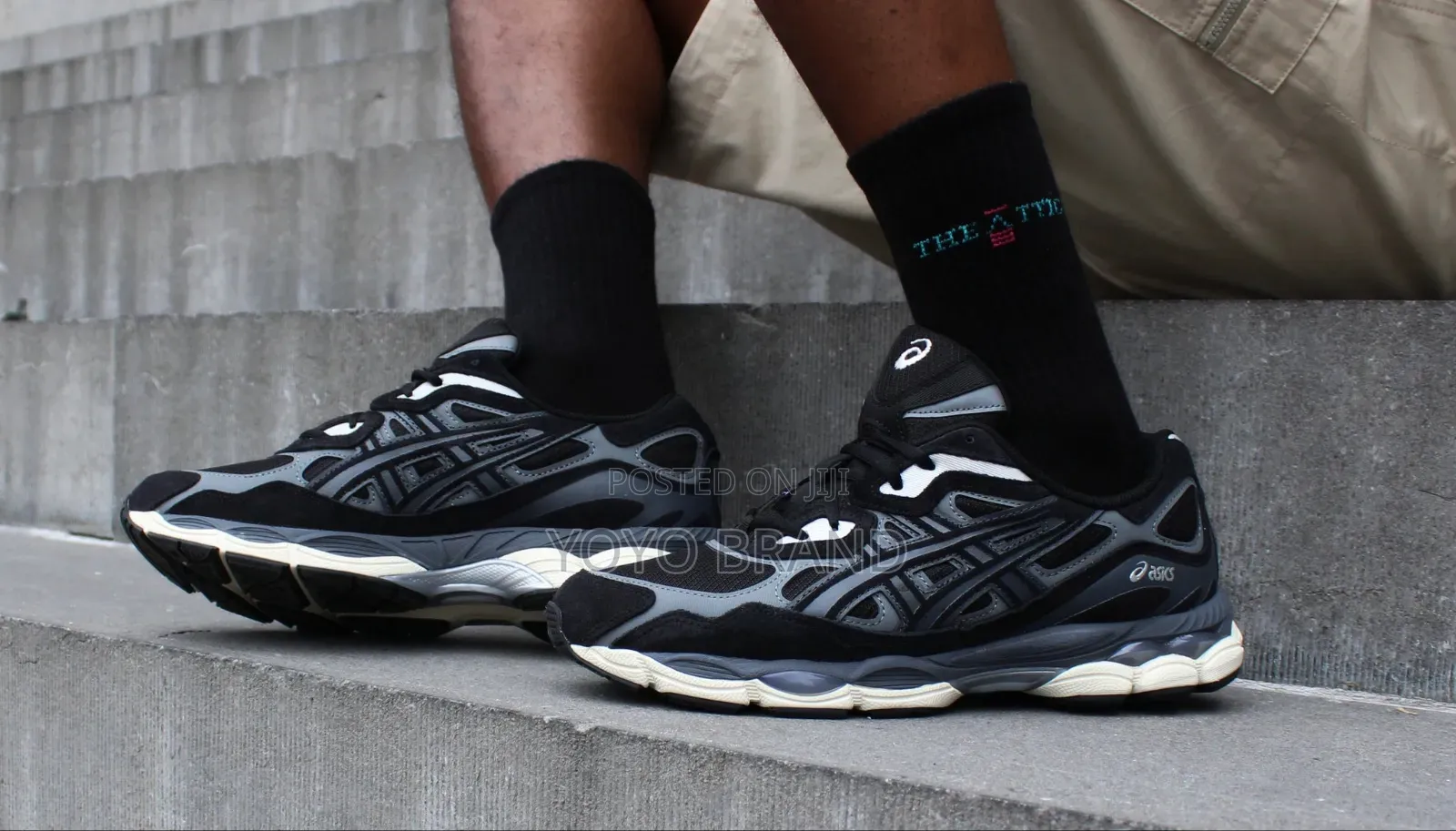 Asics Gel-Nyc Graphite/Gray Black Unisex Fashion Shoes