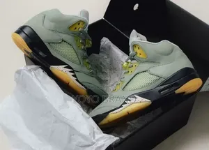 Nike Air Jordan 5 Retro "Jade Horizon " Unisex Fashion Boots