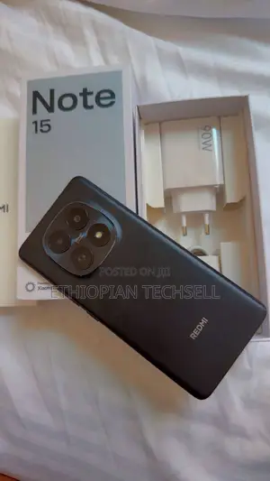New Xiaomi Redmi Note 15 256 GB Black