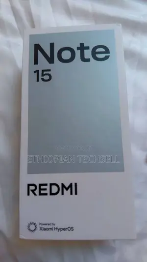 New Xiaomi Redmi Note 15 256 GB Black