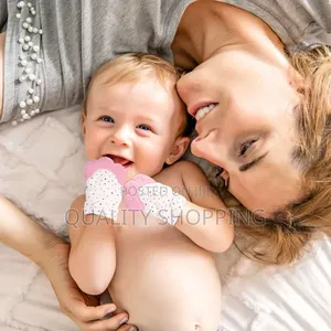 Silicone Baby Teething Mitten Baby Glove With Nibbler የድድ ማከኪያ