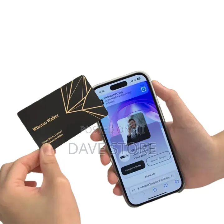 Digital Business Nfc E-card