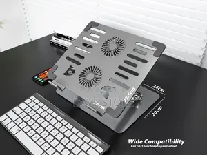 Porodo Aerodesk Cooling Laptop Stand