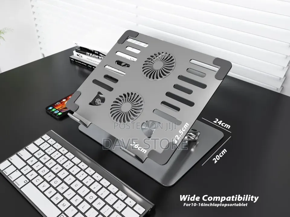 Porodo Aerodesk Cooling Laptop Stand