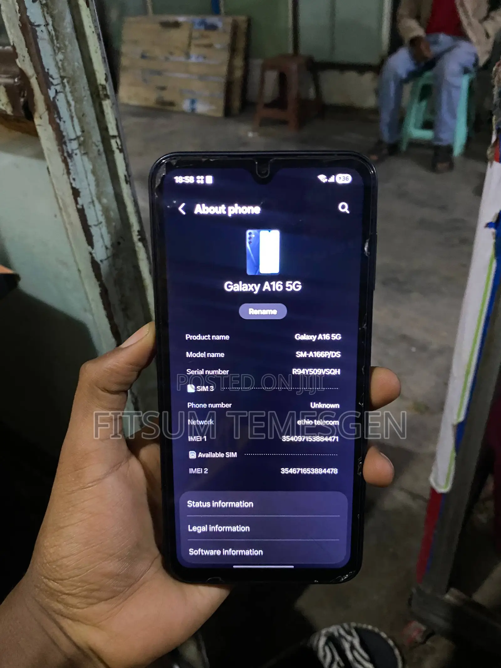 Samsung Galaxy A16 5G 128 GB Blue