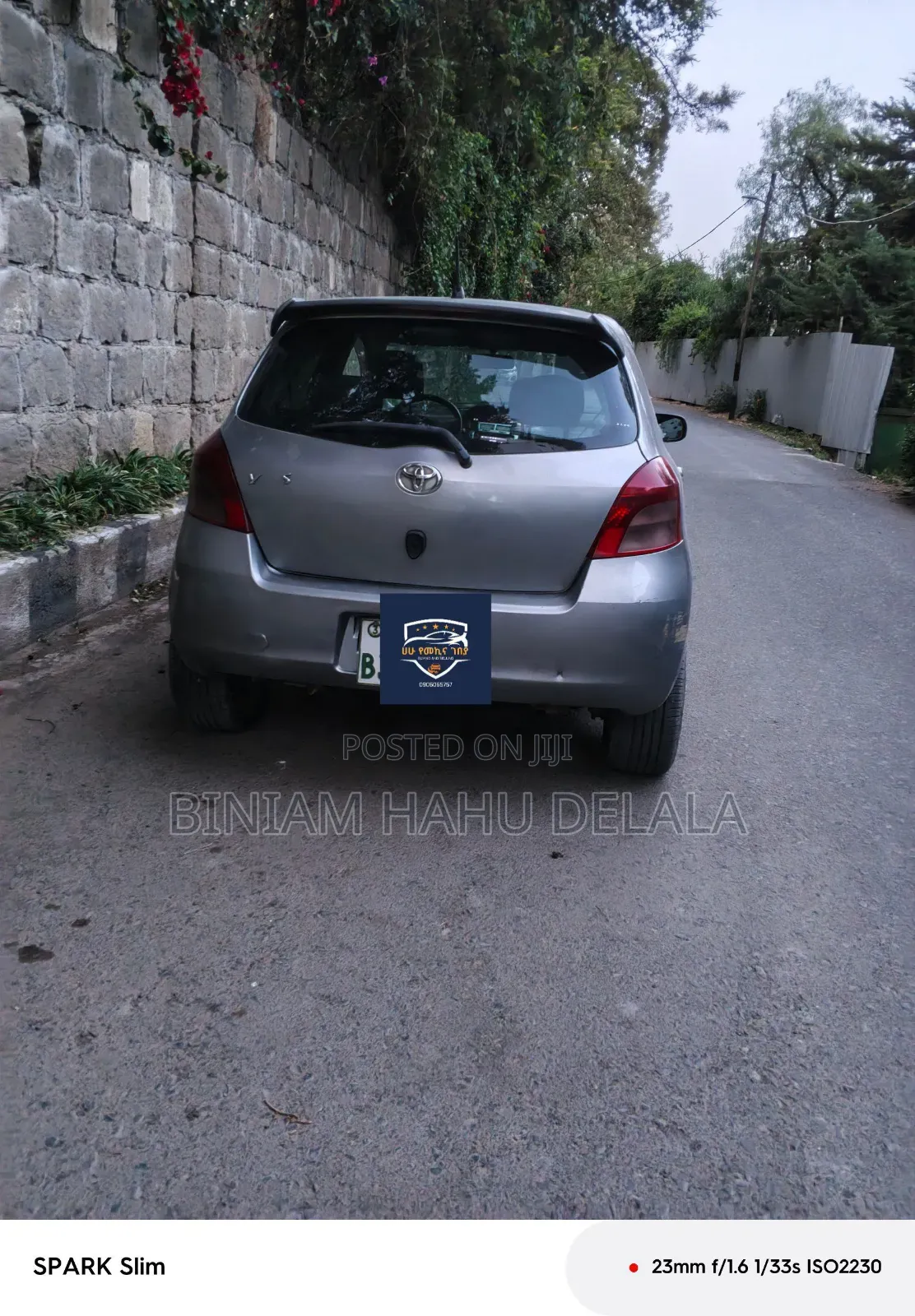 Toyota Yaris 1.0 VVT-i 2007 Gray