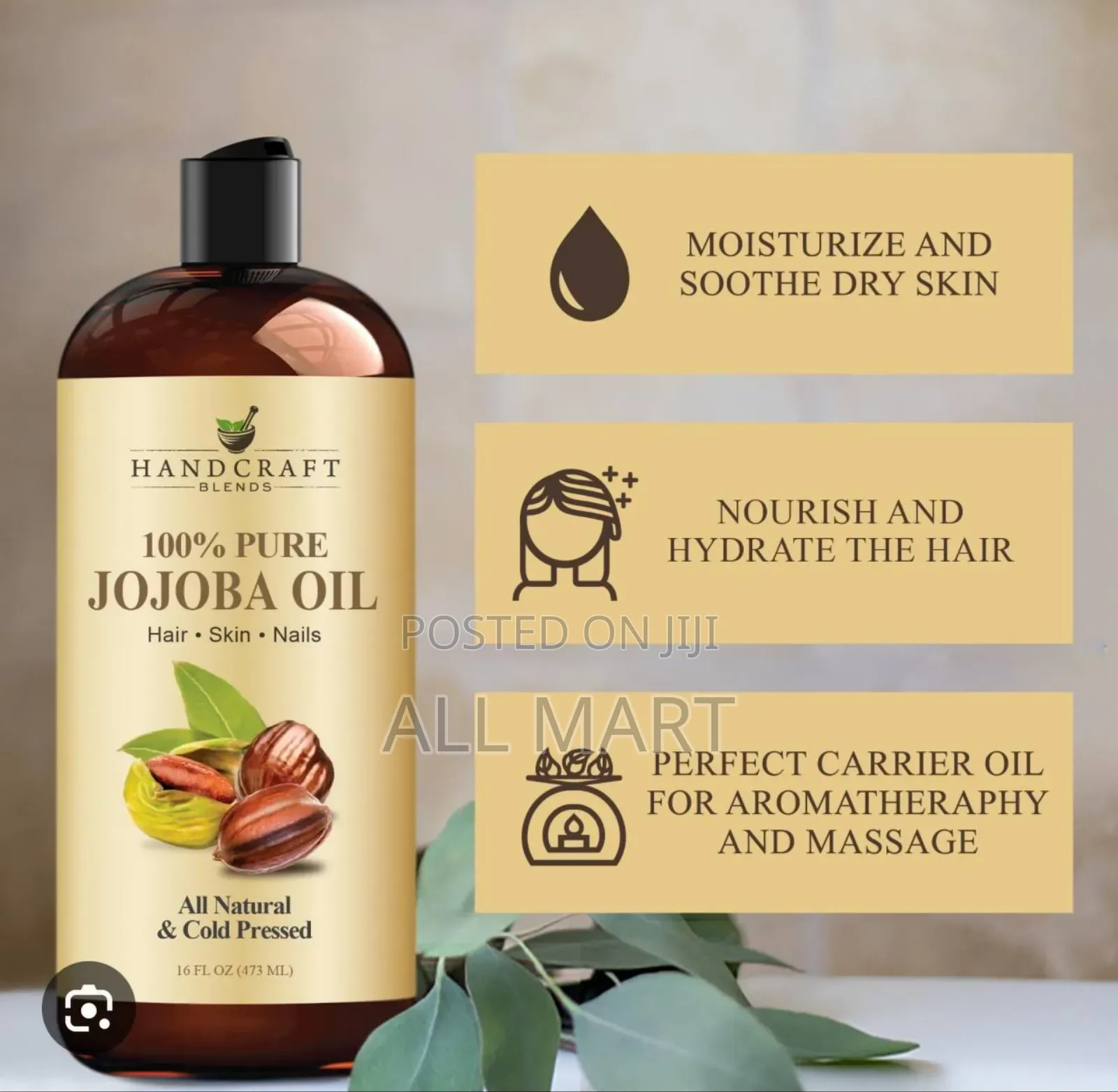 Handcraft Blends Jojoba Oil