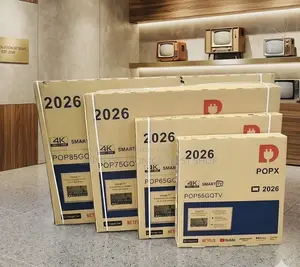 Popular 75 Inch Tv Qled Smart Google Tv Pop75gqtv (2026 Model)