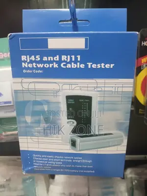 Rj45 And Rj11 Network Cablr Tester