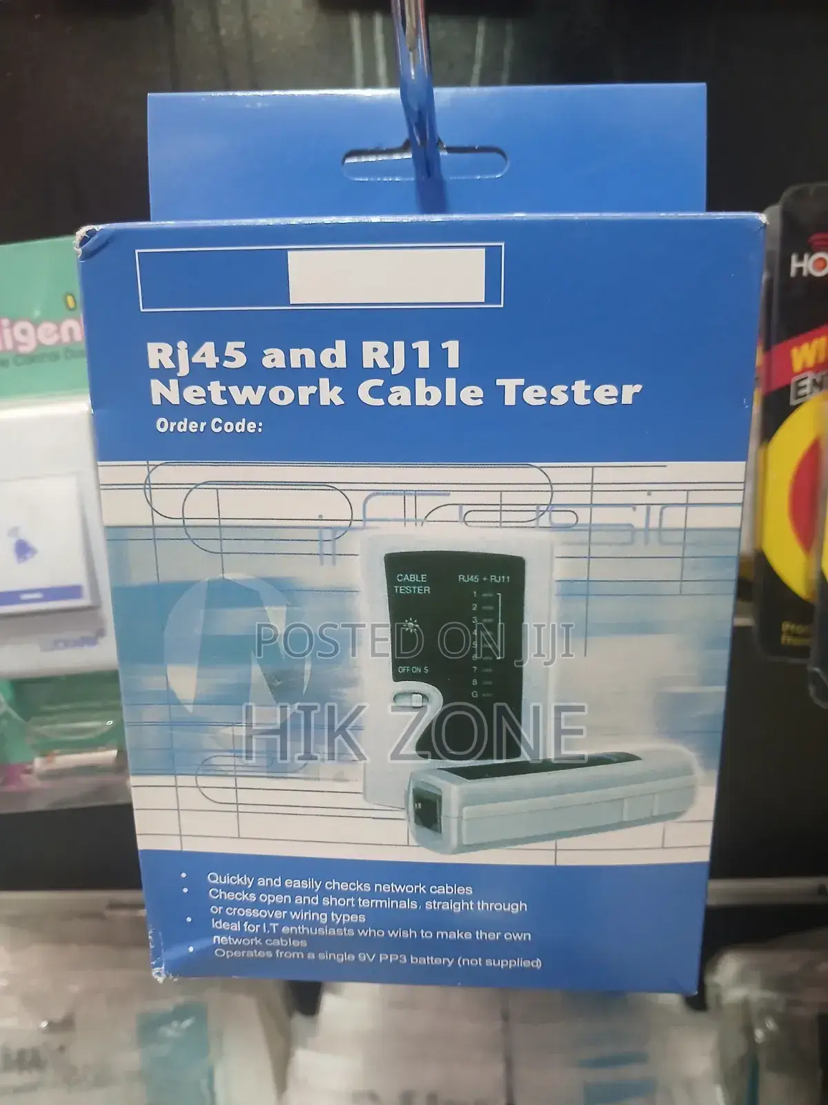 Rj45 And Rj11 Network Cablr Tester