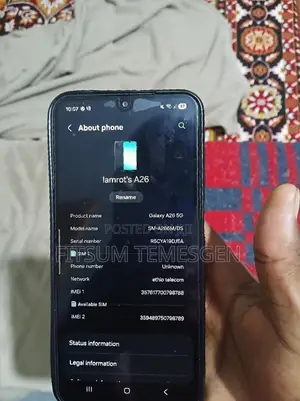 Samsung Galaxy A26 256 GB Blue