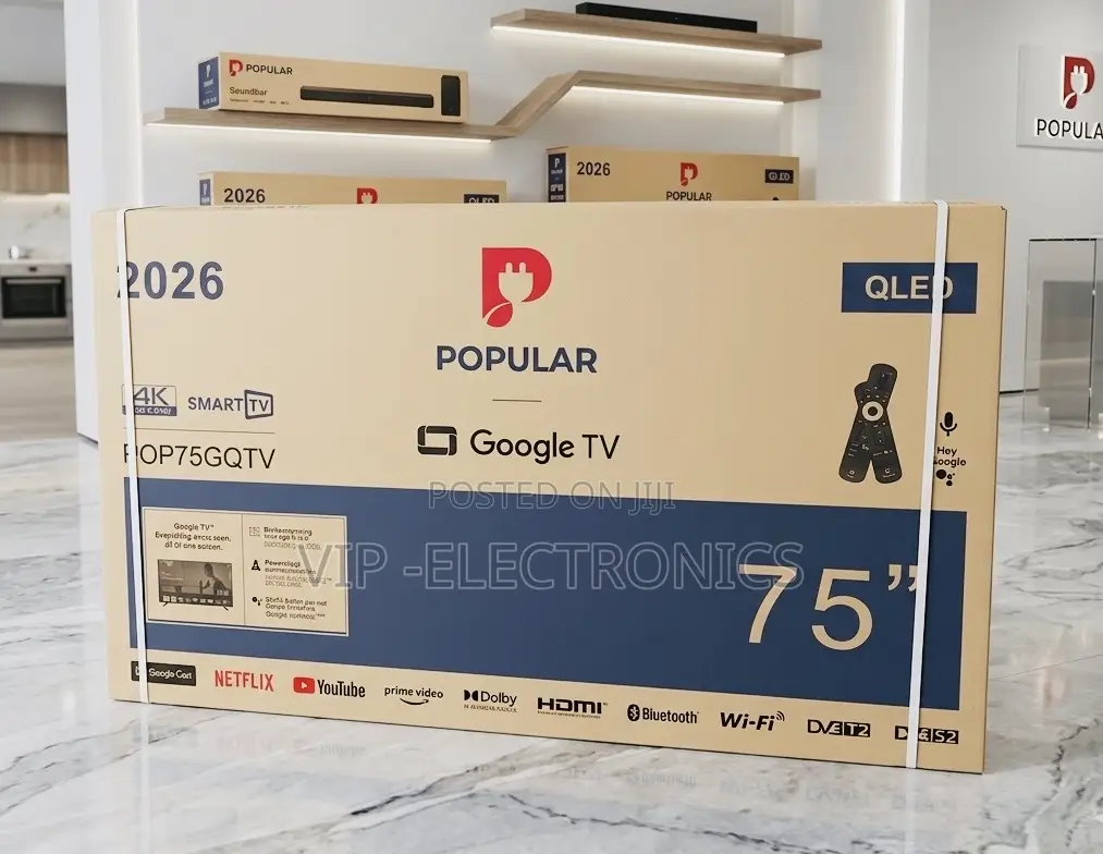 Popular 75 Inch Tv Class Qled Uhd Smart Google Tv (2026 Model)