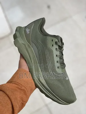 Alo X Runner Deep Olive Mesh