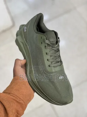 Alo X Runner Deep Olive Mesh
