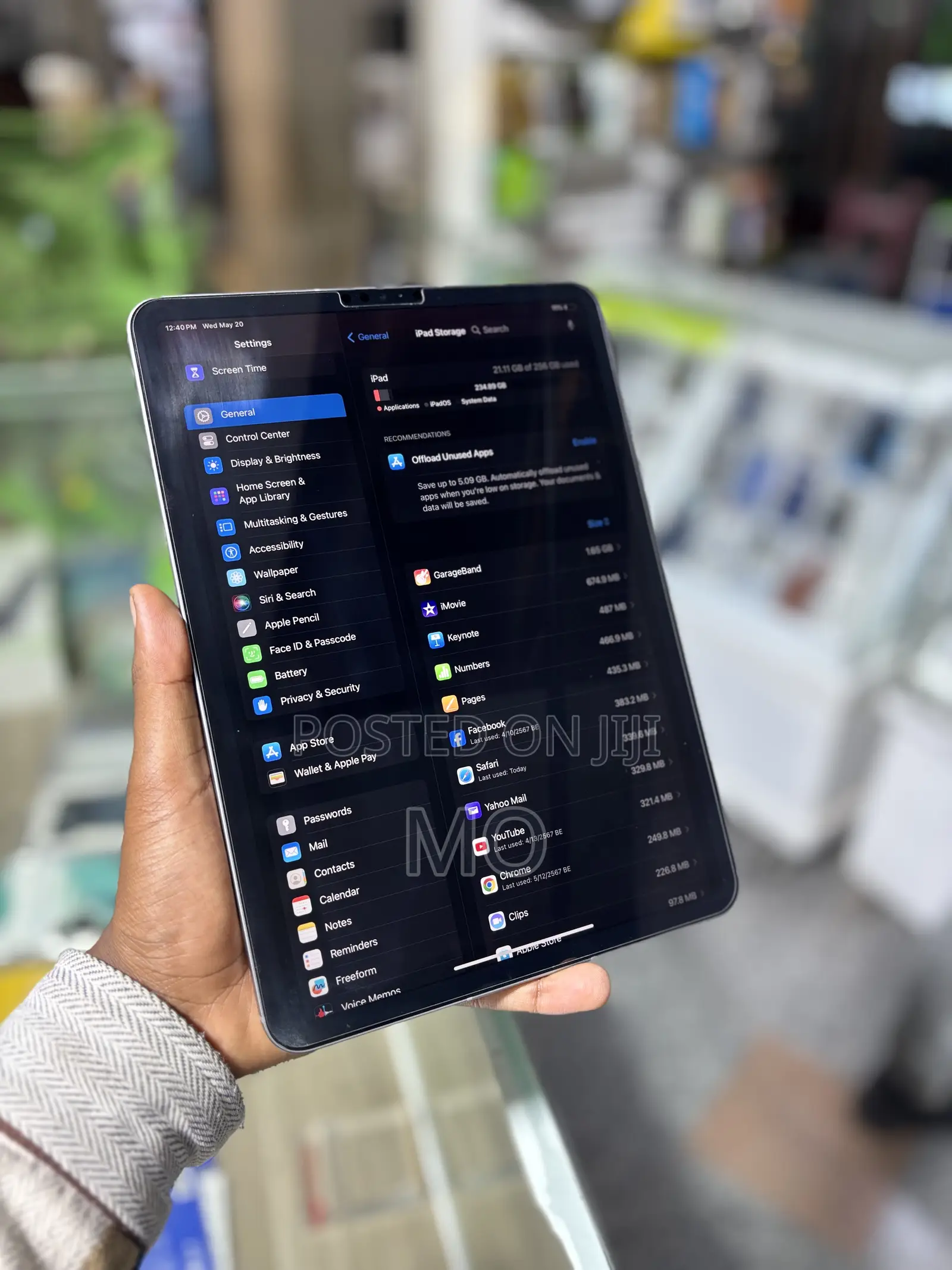 New Apple iPad Pro 11 (2022) 256 GB Gray