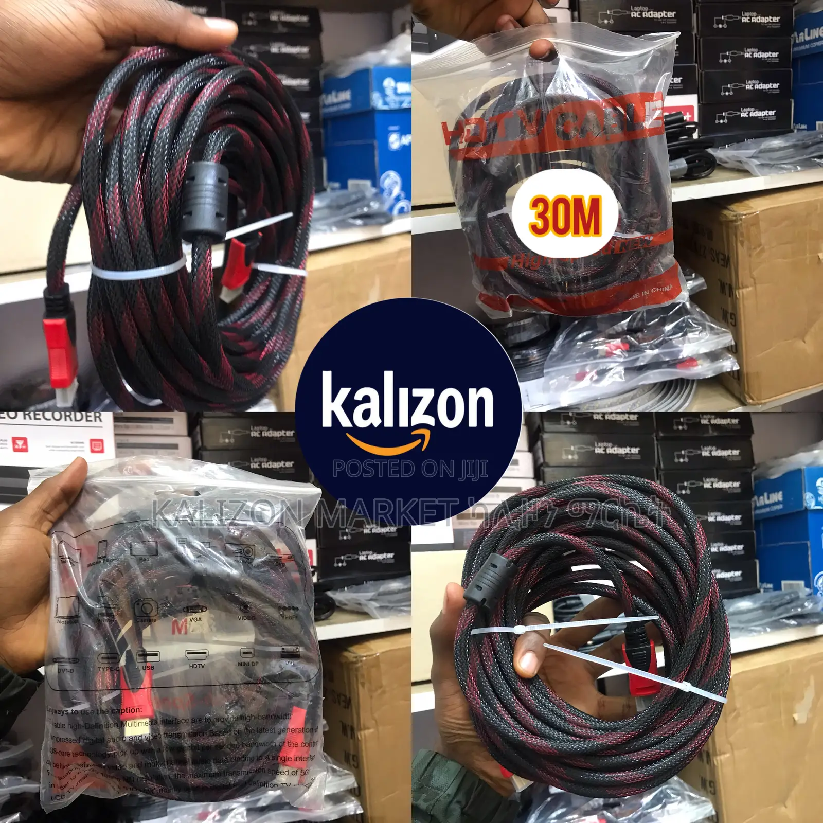 Original Hdmi (30m) Cable’S High Quality ኤችዲ-ኤምኣይ