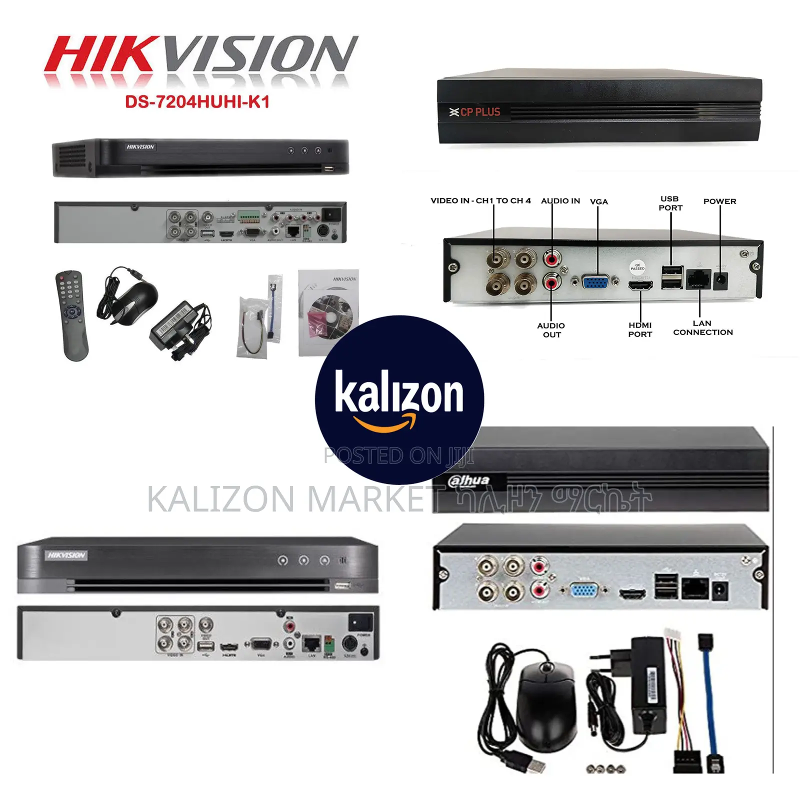 4channel DVR Camera Recording Unit