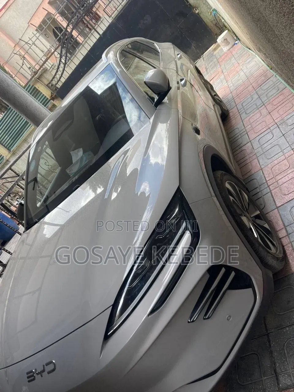 New BYD Song Plus 2025 Silver