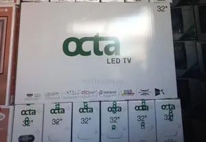 Octa Tv 32" Led Tv Double Glass Tv New 2026