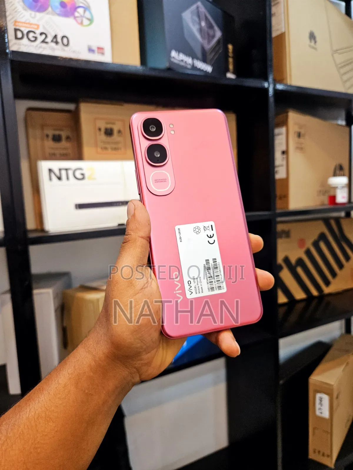 New Vivo Y21d 128 GB Red
