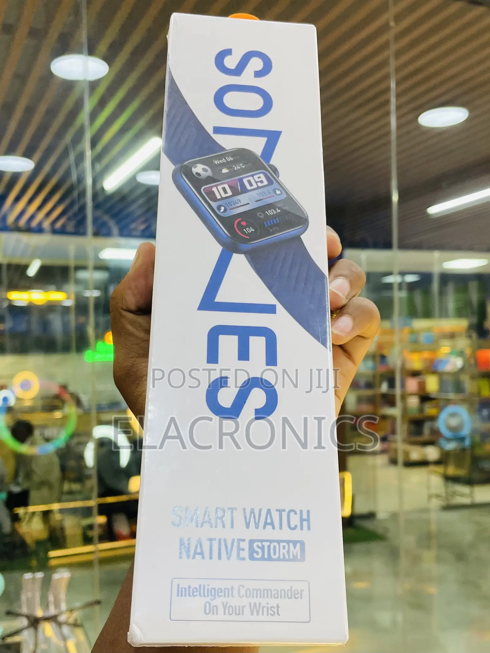 Smartwatch Sones Native Storm - Ip68 Waterproof - New