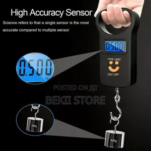 Portable Digital Electric Luggage Scale 50 Kg ዘመናዊ ሚዛን
