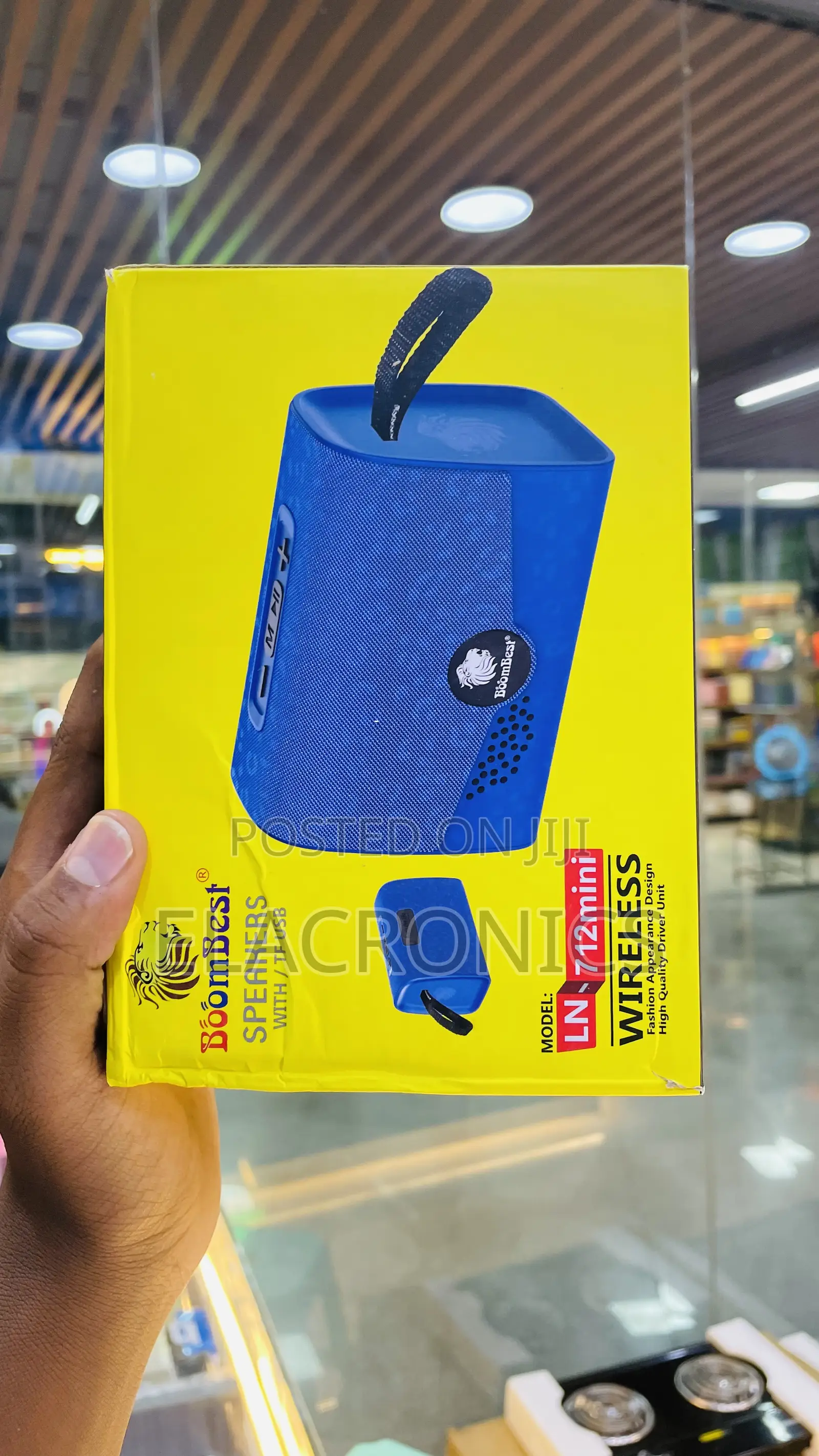 Boombest Ln-712mini Wireless Speaker - 3000mah - New