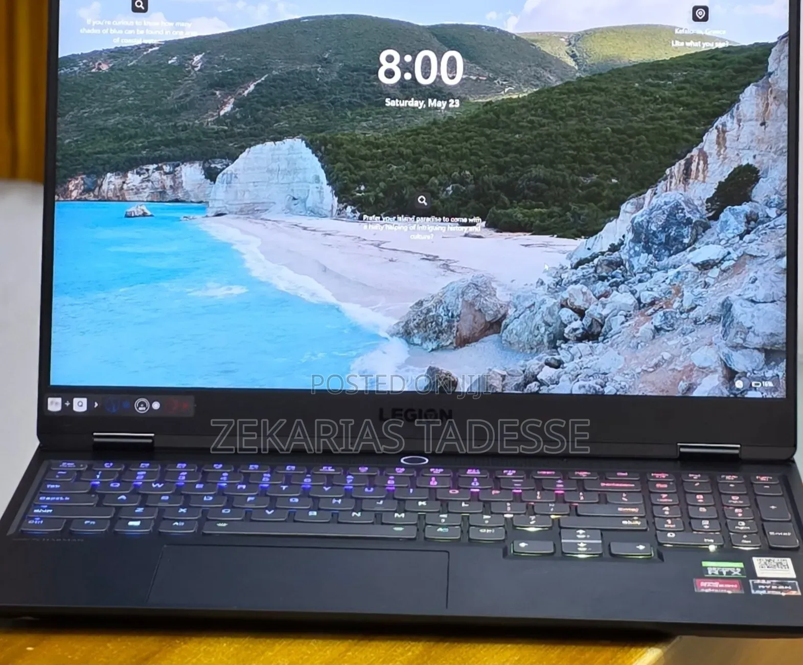 New Laptop Lenovo Legion 5 16GB AMD Ryzen 7 SSD 512GB