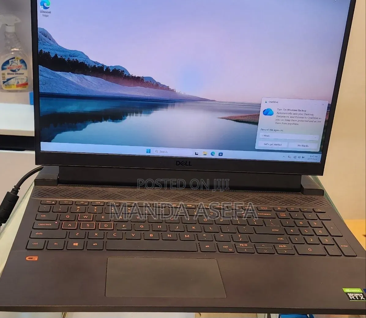 New Laptop Dell G15 5535 16GB Intel Core i7 SSD 512GB