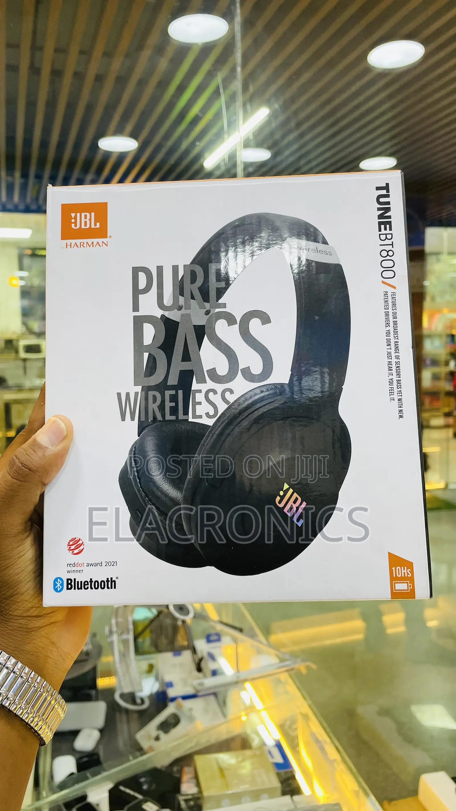 JBL Tune Bt800 Wireless Headphones - Pure Bass - New