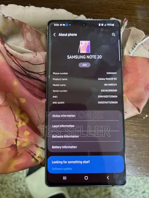 Samsung Galaxy Note 20 5G 128 GB Gray
