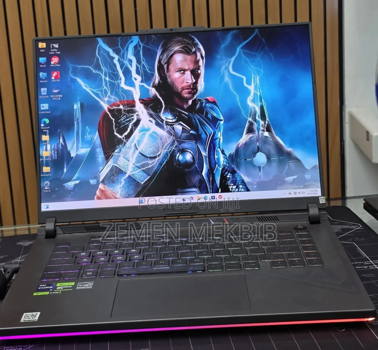 New Laptop Asus ROG Strix G15 16GB Intel Core i9 SSD 1T