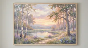 የፀሐይ ግባት መረጋጋት፡ የተፈጥሮ ዝምታ" (Serene Sunset: Nature's Silence)