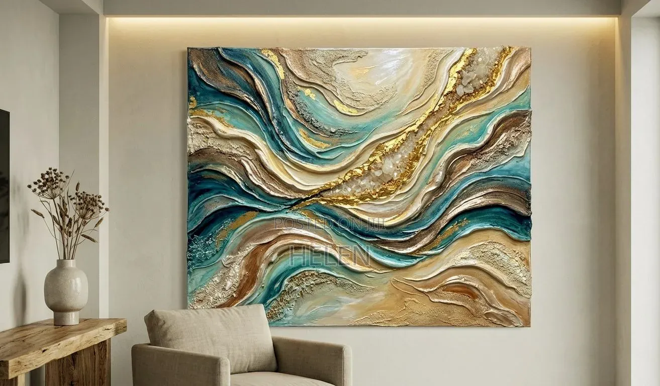 Oceanic Dream: 3d Textured Masterpiece